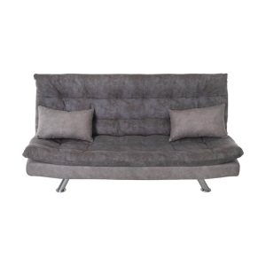 کاناچه و مبل تخت خواب شو دو نفره طوسی مدرن تاشو مدل ایپک