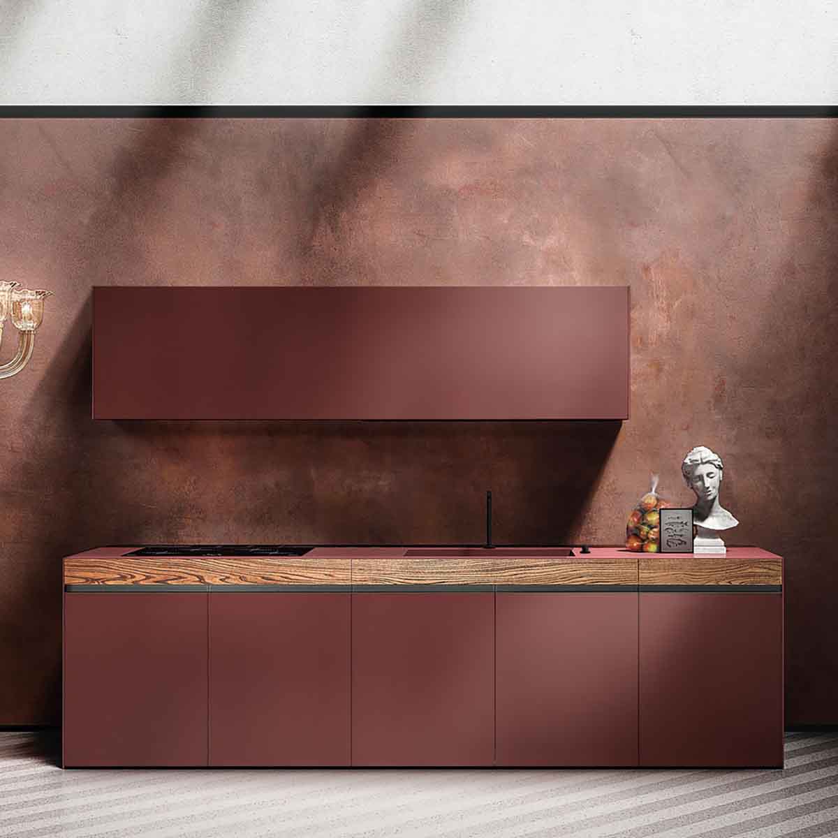تصویر شاخص کابینت قرمز