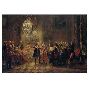 تابلو شمسه نگار مدل نقاشی کلاسیک 24