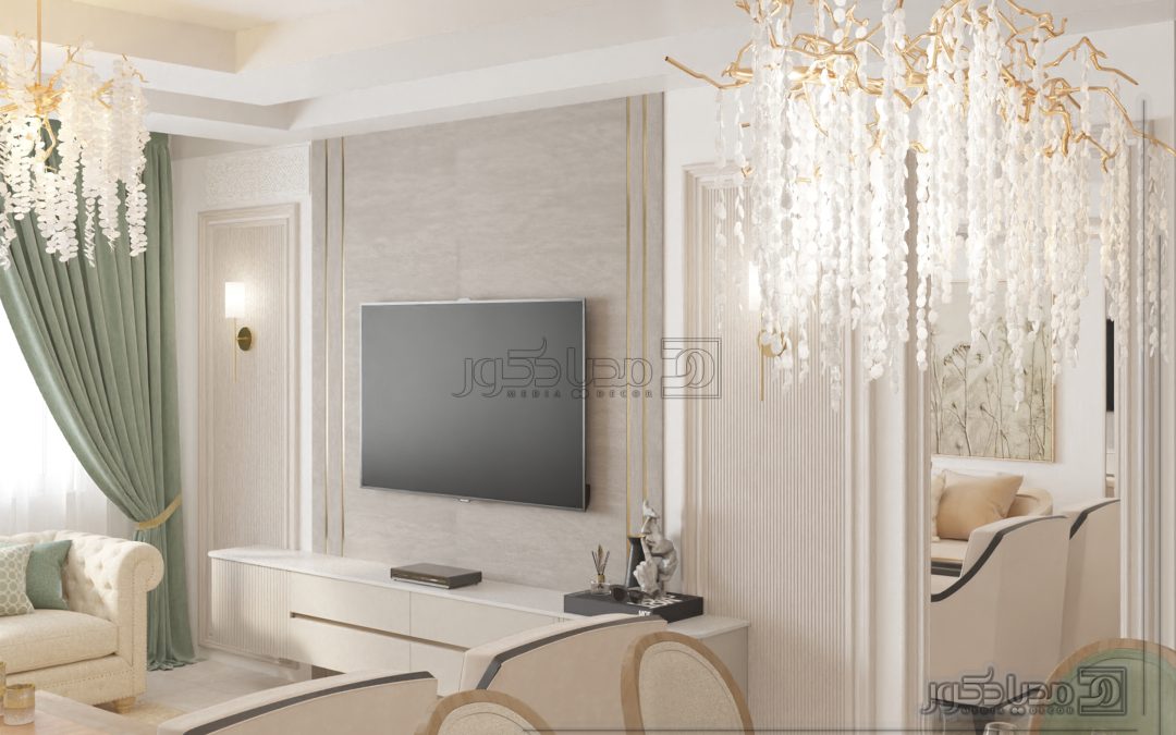 پروژه طراحی داخلی منزل مسکونی پراسین