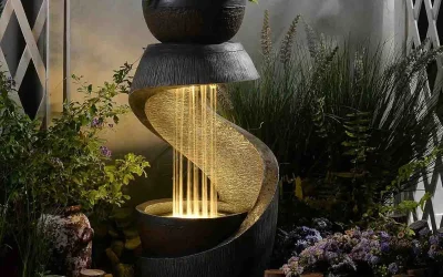 ۷ مدل آبنمای خانگی که فضای داخلی منزلت رو متحول می‌کنند!