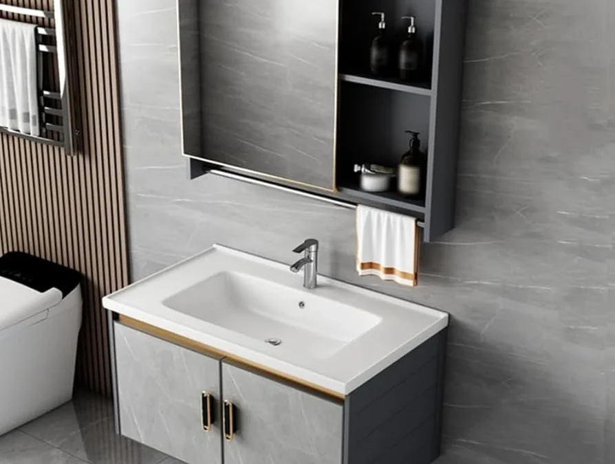 روشویی کابینتی پی وی سی
