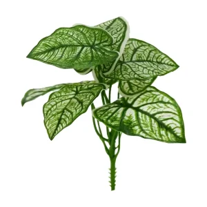 گل مصنوعی مدل بوته برگ آپارتمانی کد 1014