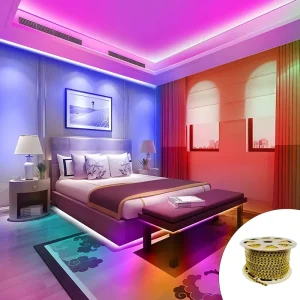 ریسه ال ای دی مدل شلنگی کد 5730 به همراه رابط ریسه طول 30 متری