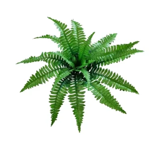 گل مصنوعی مدل بوته سرخس ۱۸ برگ