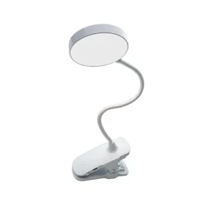 چراغ مطالعه شارژی مدل مولتی 3 حالته گیره ای طرح لمسی کد QG-0003