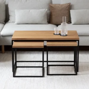 میز جلومبلی مدل AC4586 مجموعه سه عددی