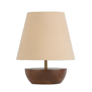 آباژور رومیزی مدل چوبی آذین کد 01