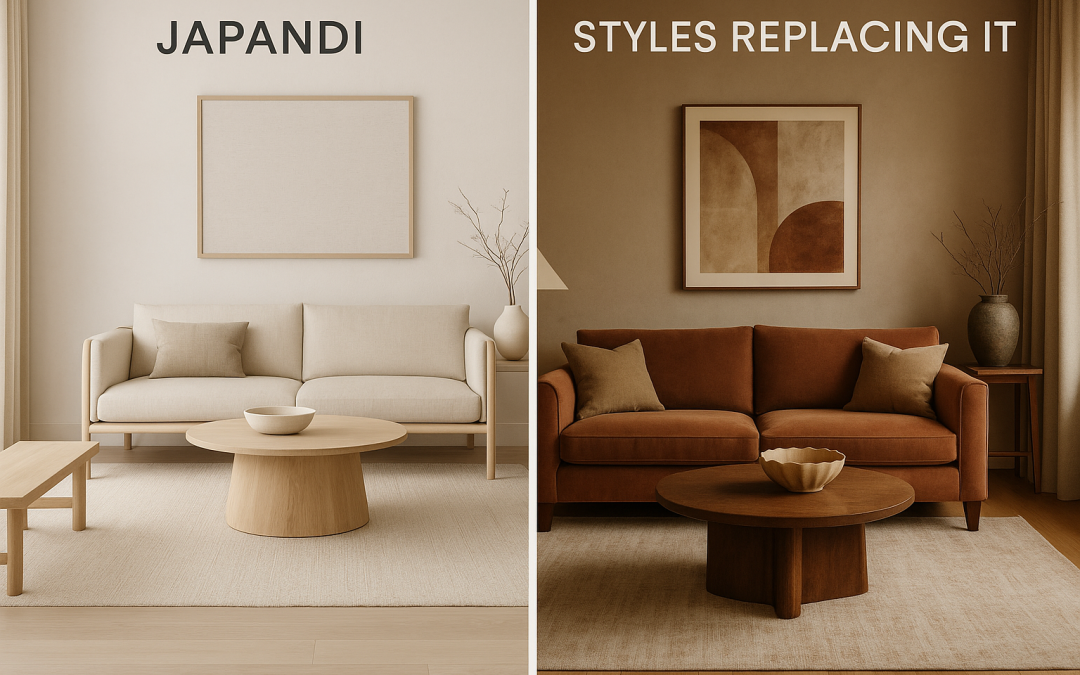 آیا Japandi دیگر ترند نیست؟ سبک‌هایی که در حال بلعیدن آن هستند