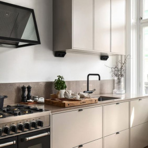 کابینت مدرن رنگ بژ