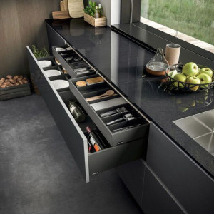 کابینت مدرن و کشو زیر گاز