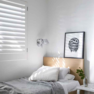 دکوراسیون اتاق خواب ساده و شیک یک نفره مینیمال