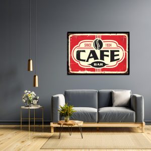 تابلو مدل قهوه و کافی شاپ 12486
