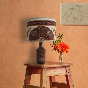 آباژور رومیزی مدل پته دوزی
