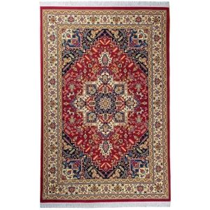 فرش ماشینی سهند کد V104.BU زمینه گلی