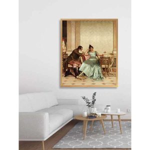 تابلو شمسه نگار مدل نقاشی کلاسیک