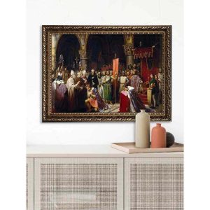 تابلو شمسه نگار مدل نقاشی کلاسیک