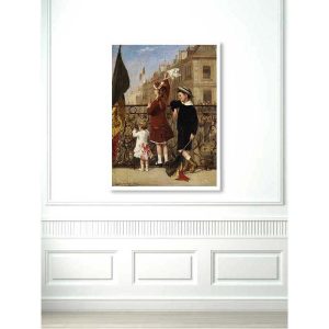 تابلو شمسه نگار طرح کلاسیک اروپایی مدل 4032030.2