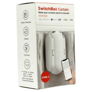 موتور پرده مدل موتور پرده هوشمند مدل SwitchBot Curtain U Rail 2