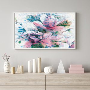 تابلو طرح مدرن نقاشی خط کد T26