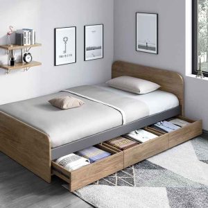 تخت خواب یک نفره مدل توپولوف C سایز 90×200 سانتی متر 