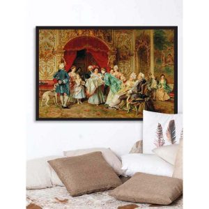 تابلو شمسه نگار مدل نقاشی کلاسیک