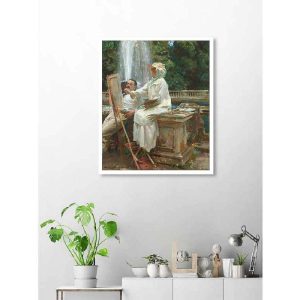 تابلو شمسه نگار مدل نقاشی کلاسیک