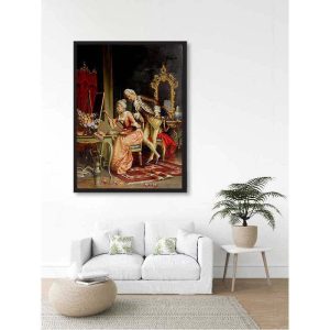 تابلو شمسه نگار مدل نقاشی کلاسیک