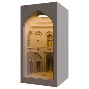 آباژور رومیزی مدل شاهکار سنگی