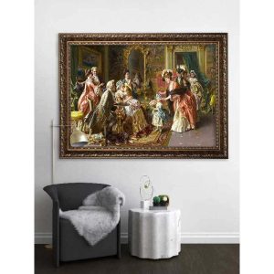 تابلو شمسه نگار مدل نقاشی کلاسیک