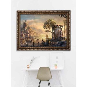 تابلو شمسه نگار مدل نقاشی کلاسیک